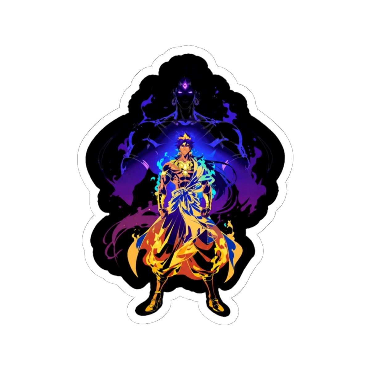 Sinbad Confident Pose Fan Art Sticker | Magi: Labyrinth of Magic