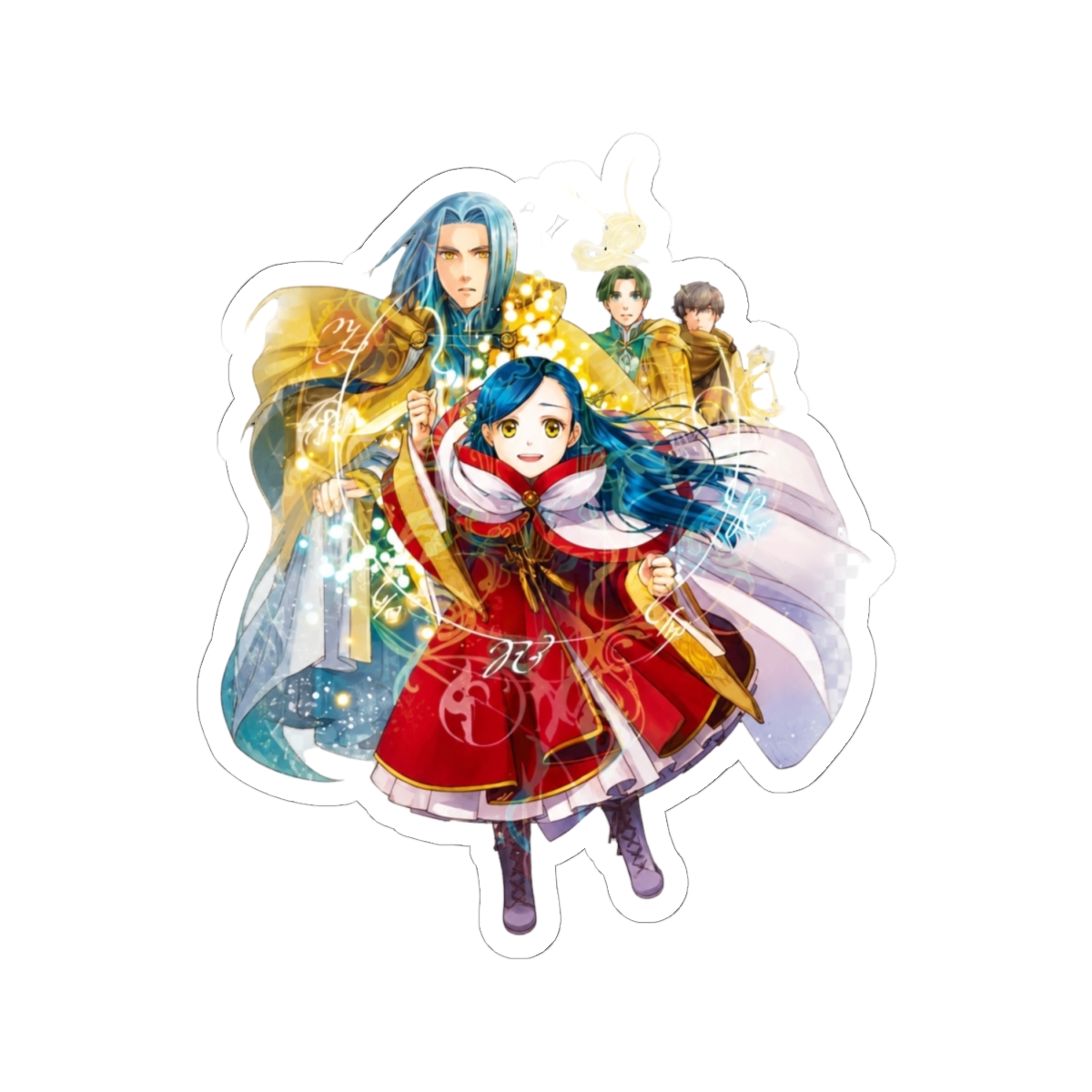 Ascendance of a Bookworm - Myne's Crest Magic Circle Winter Christmas Dress | Magi: Labyrinth of Magic - alternate angle 1, merchandise